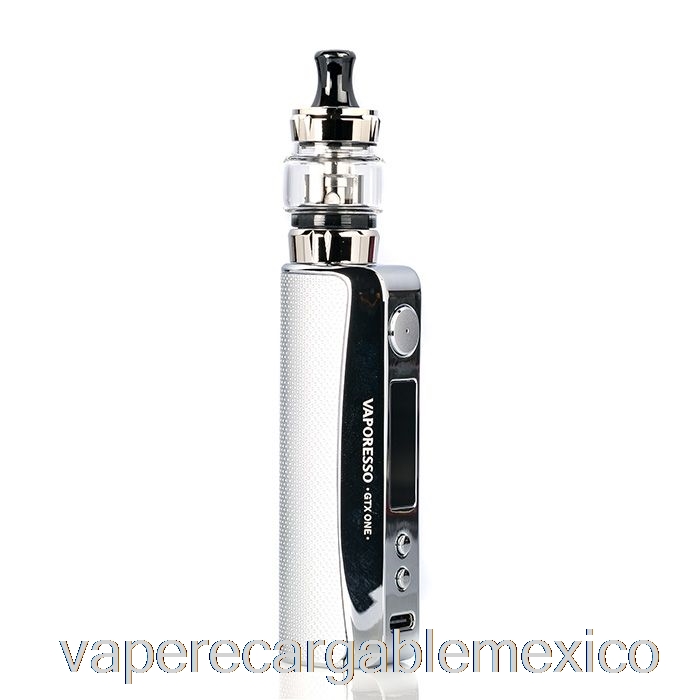 Vape Recargable Vaporesso Gtx One 40w Kit De Inicio Plateado